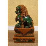 PAIR OF LARGE CHINESE FOO DOGS