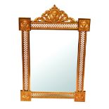 LATE 19TH-CENTURY ORMOLU FRAMED PIER MIRROR