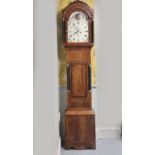 REMARKABLE 19TH-CENTURY ROSEWOOD LONG CASE CLOCK
