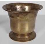 18TH-CENTURY BRONZE PESTLE & MORTAR