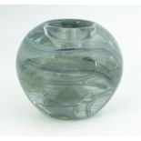 KOSTA BODA ART GLASS BOWL/PAPERWEIGHT