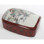 CHINESE QING LACQUERED BOX