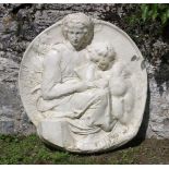 COMPOSITE CLASSICAL WALL PLAQUE