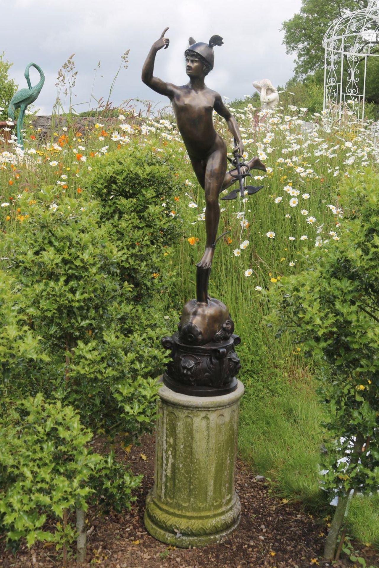 BRONZE GARDEN SCULPTURE