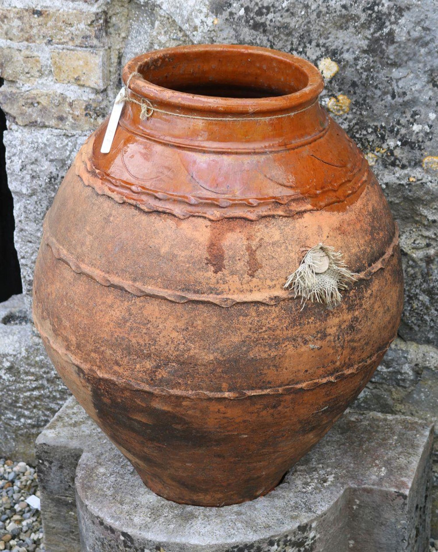 LARGE TERRACOTTA OIL JAR