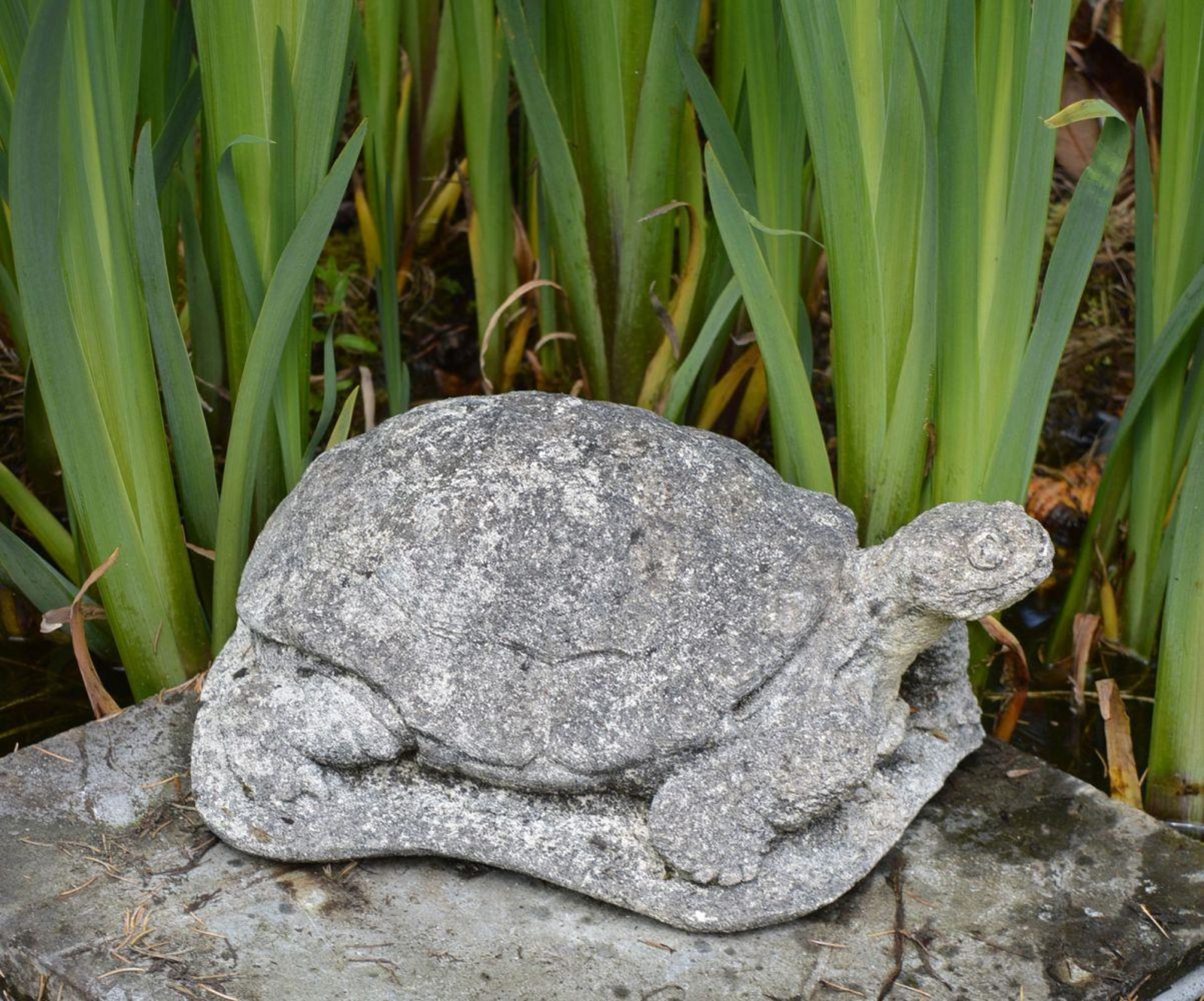 MOULDED STONE GARDEN SCULPTURE