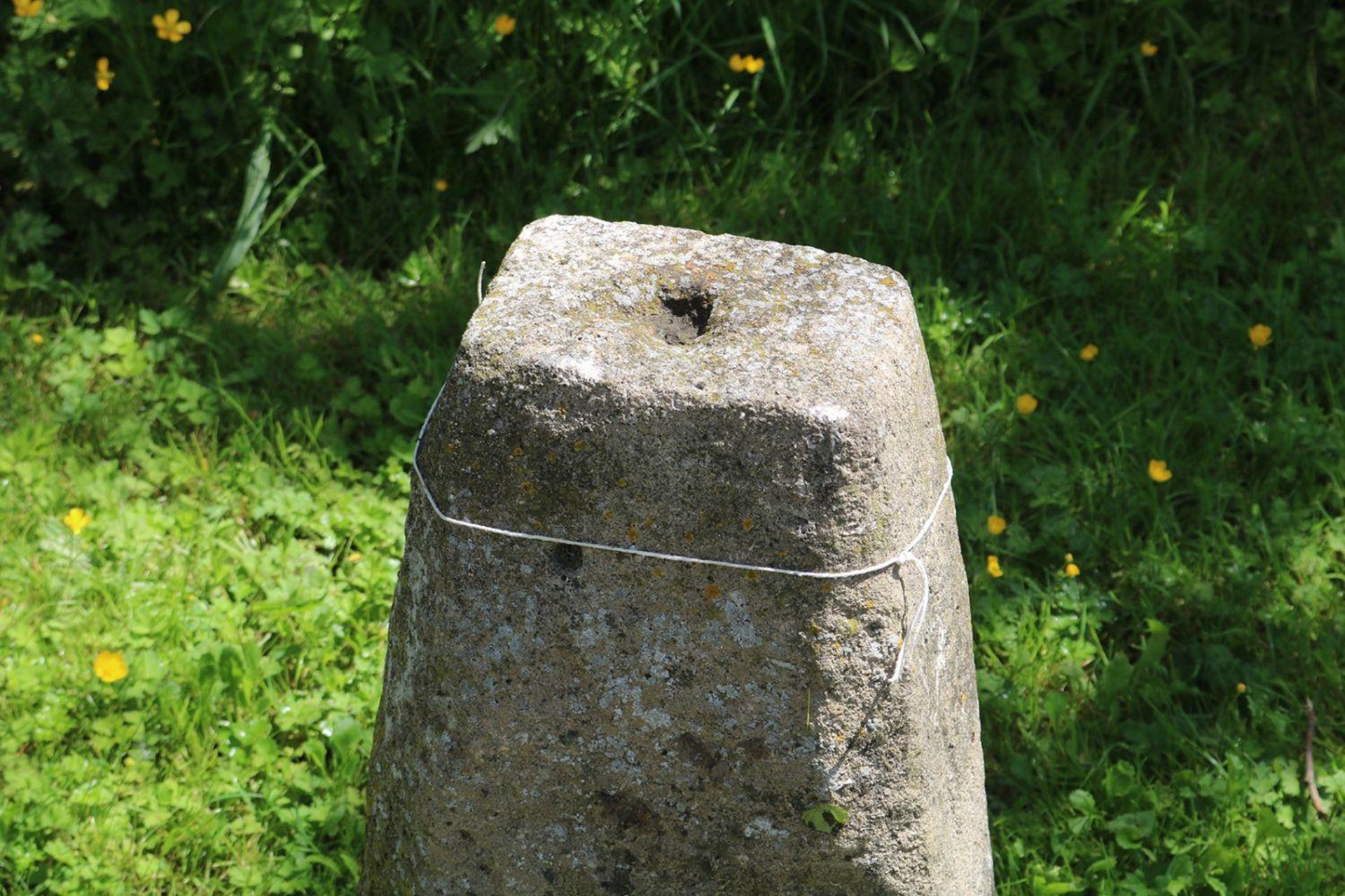 19TH-CENTURY STONE PLINTH - Bild 2 aus 2