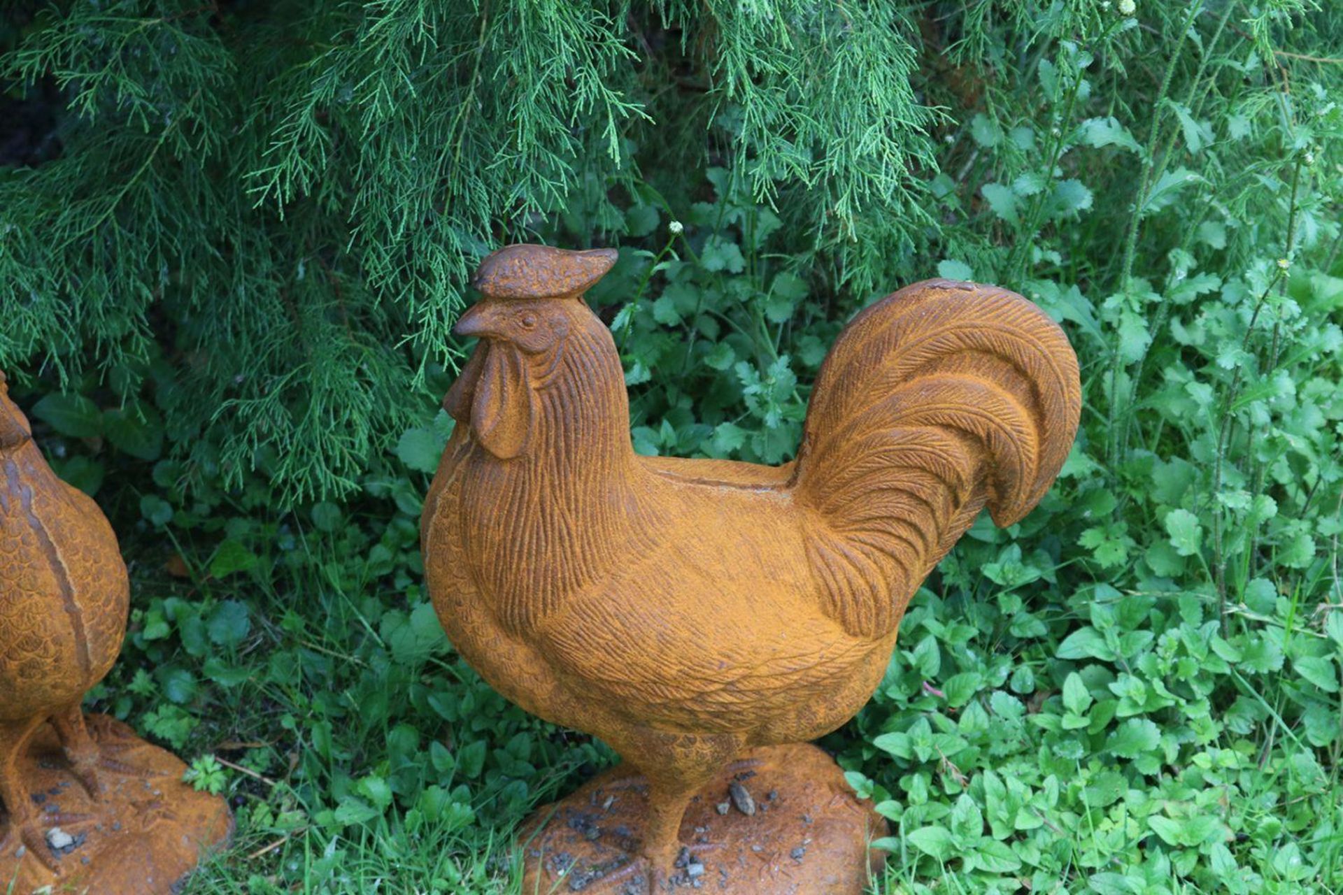 CAST IRON HEN - Image 2 of 3