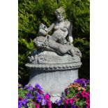 LARGE ITALIANATE STONE FOUNTAIN