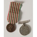 TWO WORLD WAR MEDALS