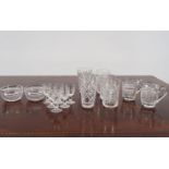 16 PIECES OF WATERFORD GLASS