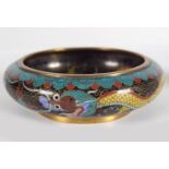 CHINESE 20TH-CENTURY CLOISONNE BOWL