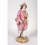 LARGE 19TH-CENTURY FRENCH PORCELAIN FIGURE