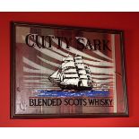 CUTTY SARK SCOTS WHISKY MIRROR