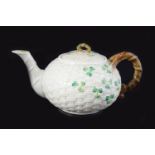 2ND PERIOD BELLEEK TEA POT