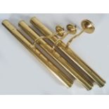 3 LARGE BRASS PICTURE LIGHTS