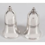 2 SILVER-PLATED CONDIMENTS