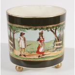 VICTORIAN BURSLEM CERAMIC JARDINIERE