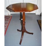 GEORGE III MAHOGANY WINE TABLE