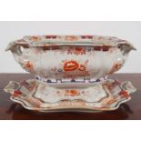 STAFFORDSHIRE OLD CHINA TUREEN