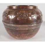 EDWARDIAN COPPER JARDINIERE