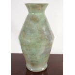 LARGE GLAZED POTTERY VASE