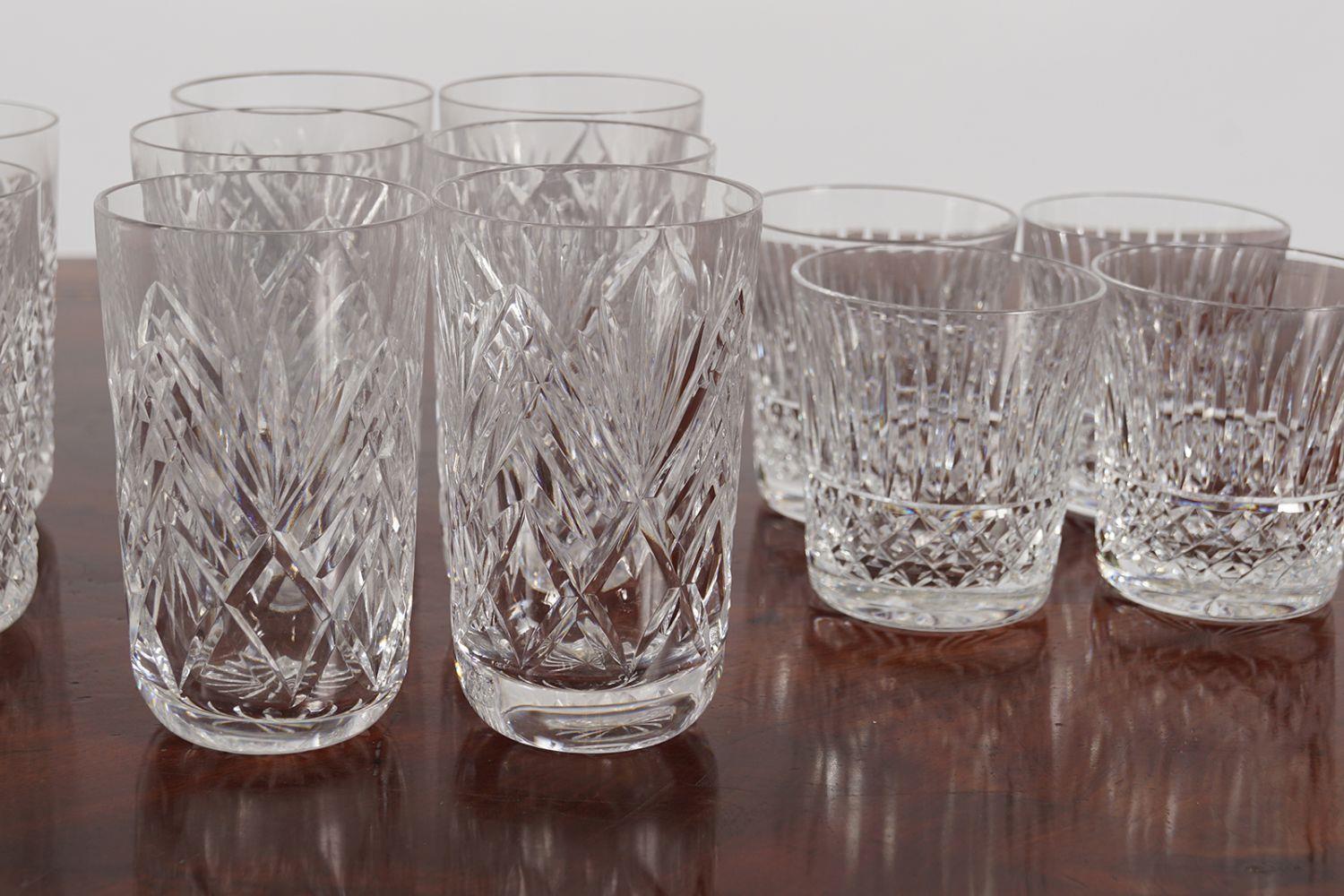 20 WATERFORD CRYSTAL TUMBLERS - Bild 4 aus 4