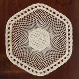 BELLEEK PORCELAIN RETICULATED PLATE