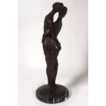 LARGE 20TH-CENTURY BRONZE SCULPTURE