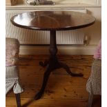 GEORGE III MAHOGANY TABLE