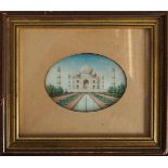 19TH-CENTURY PAINTING OF THE TAJ MAHAL