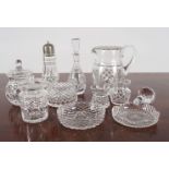 9 PIECES OF WATERFORD GLASS