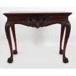 DUBLIN CHIPPENDALE SIDE TABLE