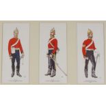 GROUP OF 3 MILITARY PRINTS