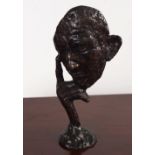 20TH-CENTURY BRONZE SCULPTURE