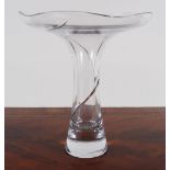 LOUISE KENNEDY WATERFORD GLASS VASE