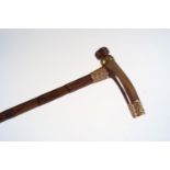 19TH-CENTURY WALKING STICK