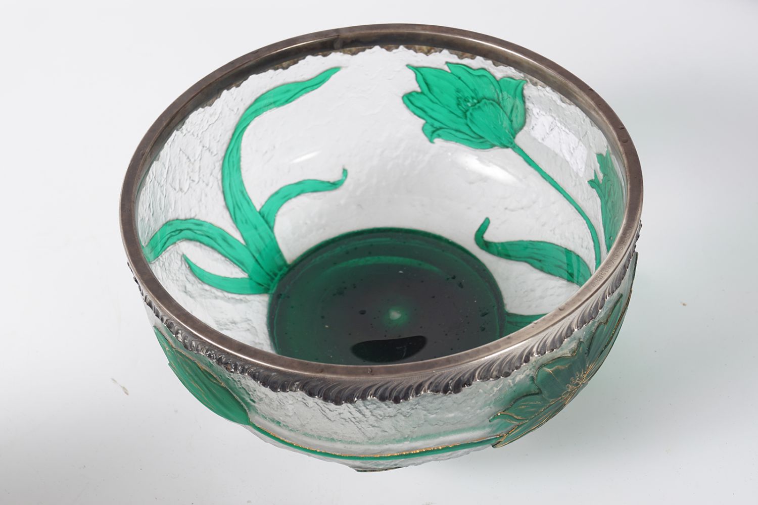 ART DECO DAUM NANCY GLASS BOWL - Image 2 of 2