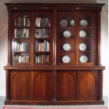 REGENCY ROSEWOOD LIBRARY BOOKCASE