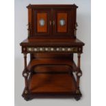 19TH-CENTURY SATINWOOD BONHEUR DU JOUR