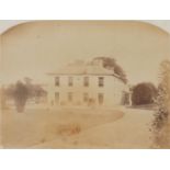 EARLY FRAMED PHOTOGRAPH OF KILCREENE LODGE