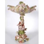 19TH-CENTURY SITZENDORF PORCELAIN CENTREPIECE