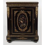 19TH-CENTURY EBONY & ORMOLU MOUNTED CABINET