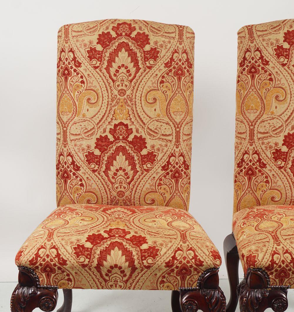 PAIR GEORGE II STYLE CHAIRS - Image 2 of 3