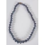 HONORA FRESH WATER BLACK PEARL NECKLACE