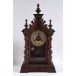 LATE 19TH-CENTURY JUNGHAN'S MANTEL CLOCK