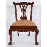 SCALE MODEL OF A CHIPPENDALE CHAIR