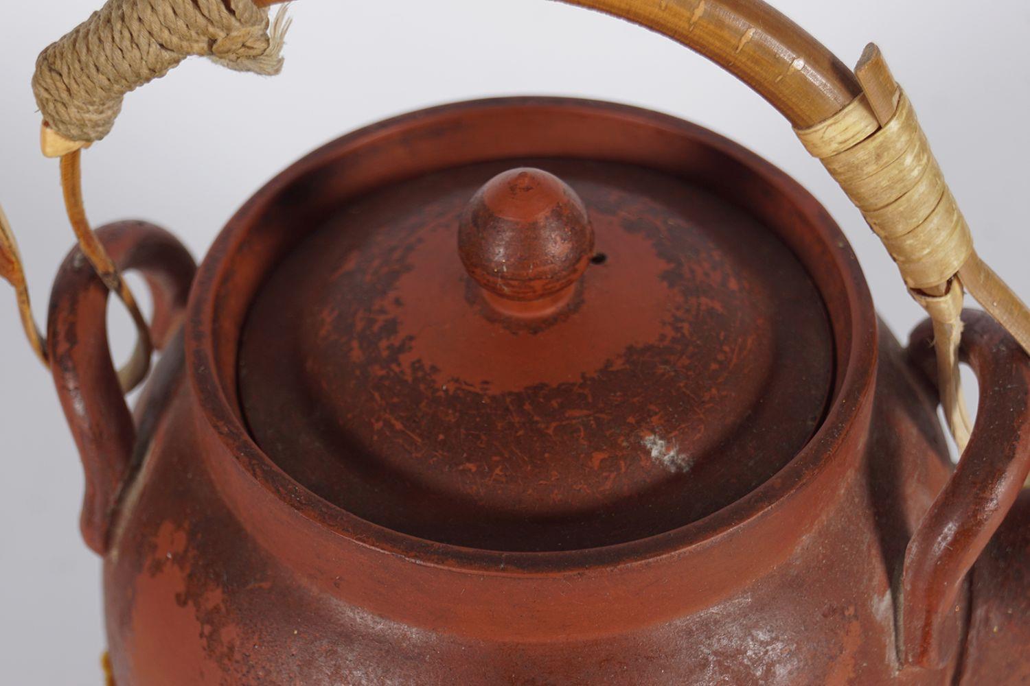 CHINESE TERRACOTTA TEAPOT - Bild 2 aus 2