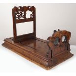 VICTORIAN WALNUT CARD VIEWER