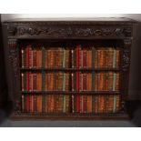 19TH-CENTURY CARVED OAK BOOKCASE